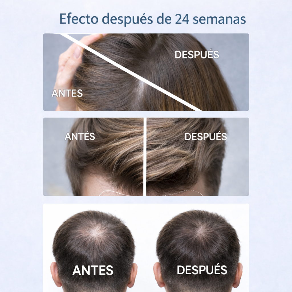 Recupera densidad capilar en solo 15 minutos al día