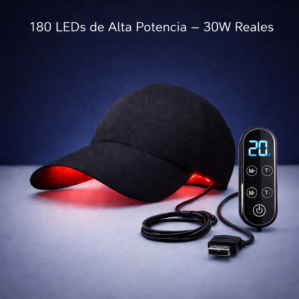 Recupera densidad capilar en solo 15 minutos al día