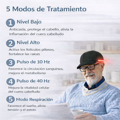 Recupera densidad capilar en solo 15 minutos al día